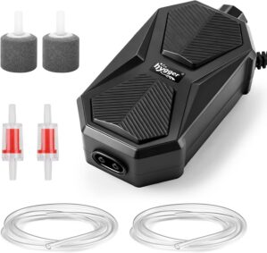 hygger Aquarium Air Pump, Ultra Qui...
