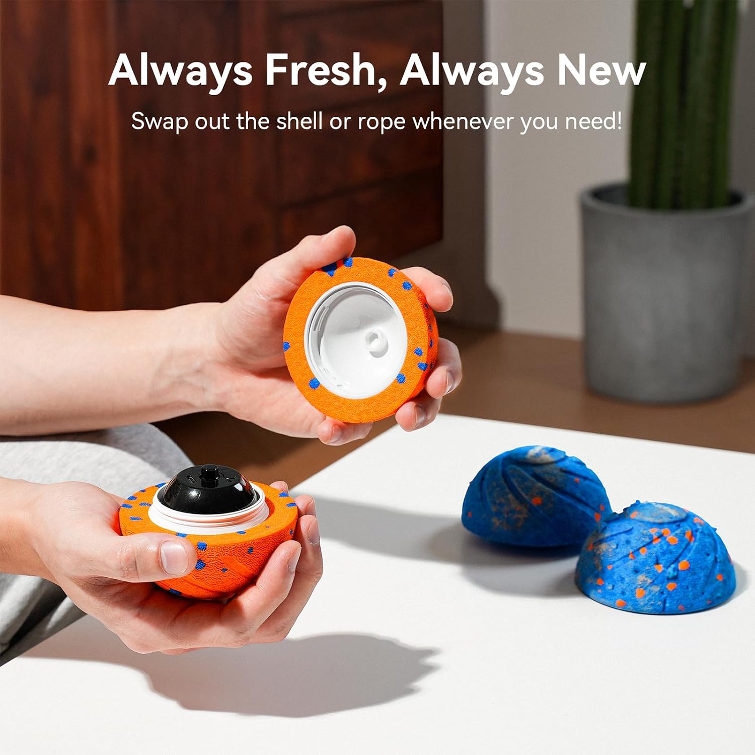 Cheerble Smart Interactive Dog Toy, Wicked Ball AIR, Automatic Moving, Bouncing, Rotating, IPX7 Waterproof Rating, Active Rolling Ball for Puppy, Medium and Large Dogs - Image 5