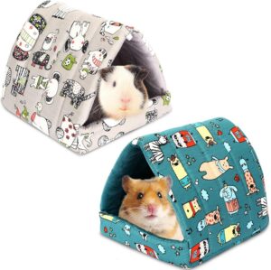 UPINS 2 Pack Guinea Pig Hideout,Gui...