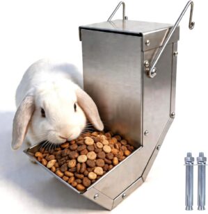 Small Animal Rabbit Feeder Cages(Me...
