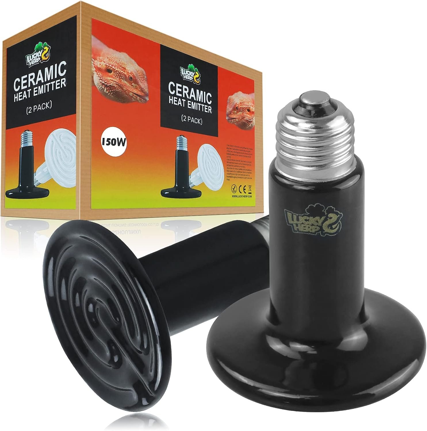 LUCKY HERP 150W Ceramic Heat Emitte...