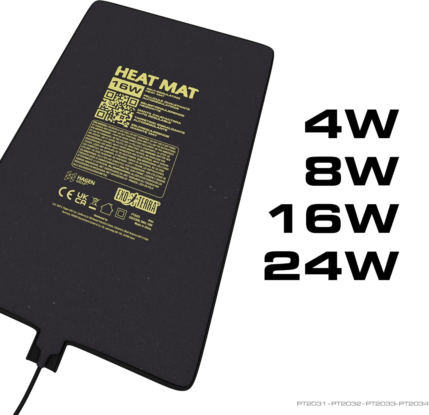 Exo Terra Heat Mat, Self-Regulating Reptile Heating Pad for Terrariums, 24W | Conductive Source for Reptiles & Amphibians, Fast Warm-Up, Safe & Energy Efficient, Even Distribution - Image 3