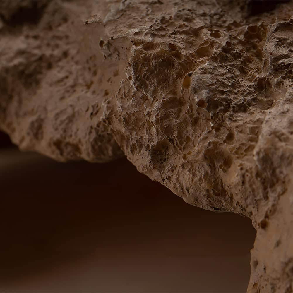 Reptile Hide Bearded Dragon Cave Hideouts Habitat Décor for Snake (Medium) | Simulation Rock, Terrarium Tank Accessories, Turtles Lizards Snakes Crab Hide - Image 7