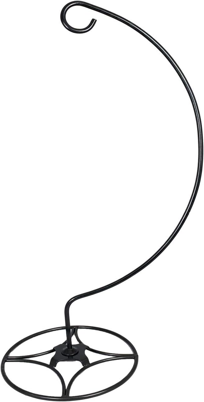 Ashman Shepherd Hook Stand, Bird Cage Stand, Outdoor and Indoor Flower Basket, Patio Plant and Bird Feed Station Stand