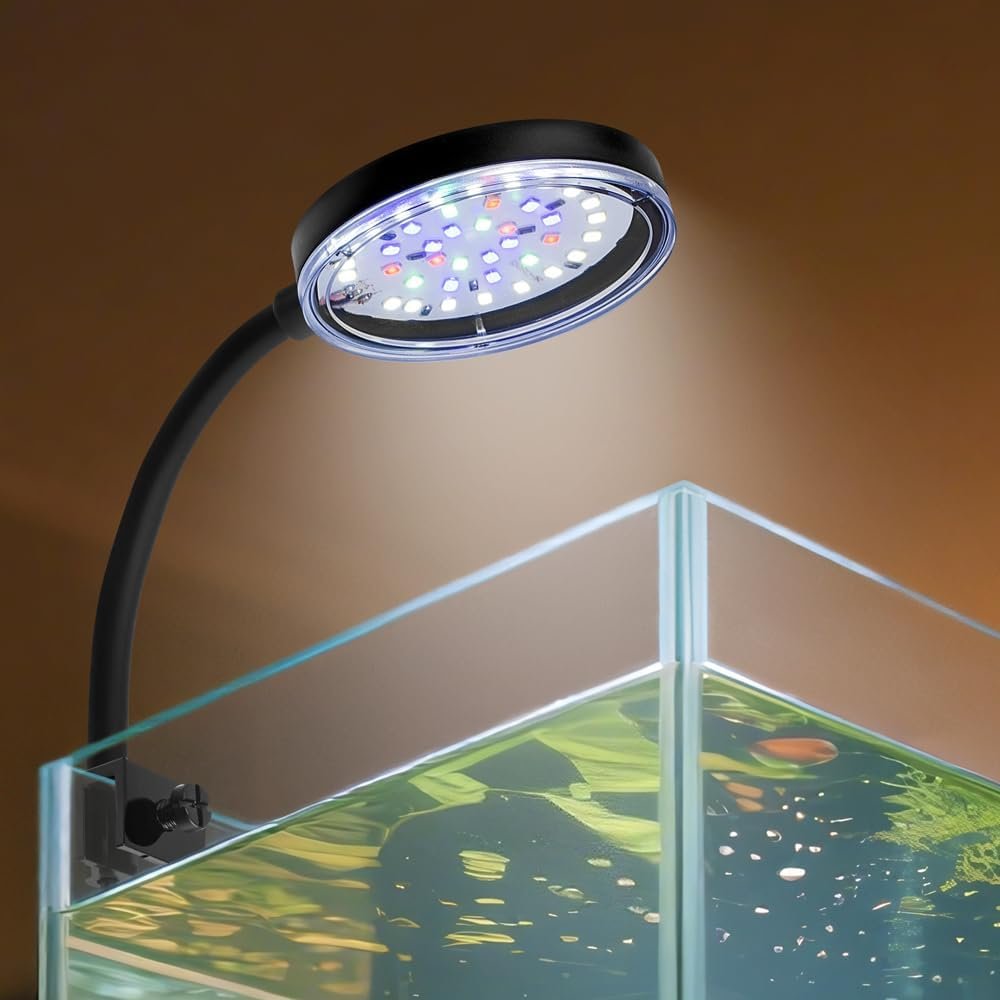 Clip On Aquarium Light 8W LED Fish ...
