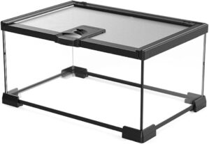 AWXZOM Mini Reptile Glass Terrarium...
