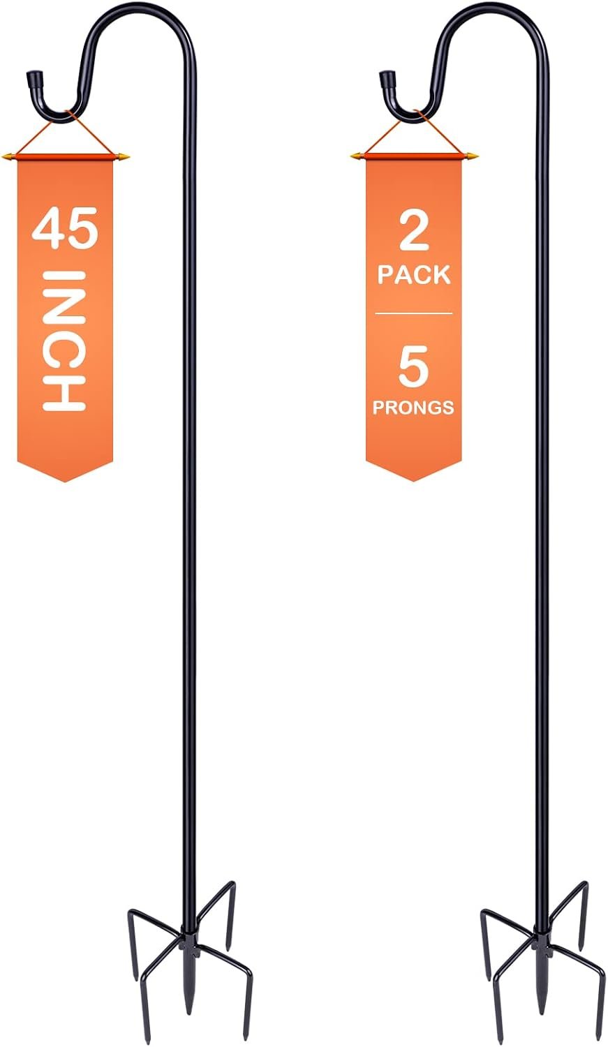 Ottsuls Bird Feeder Pole, 45 INCH H...