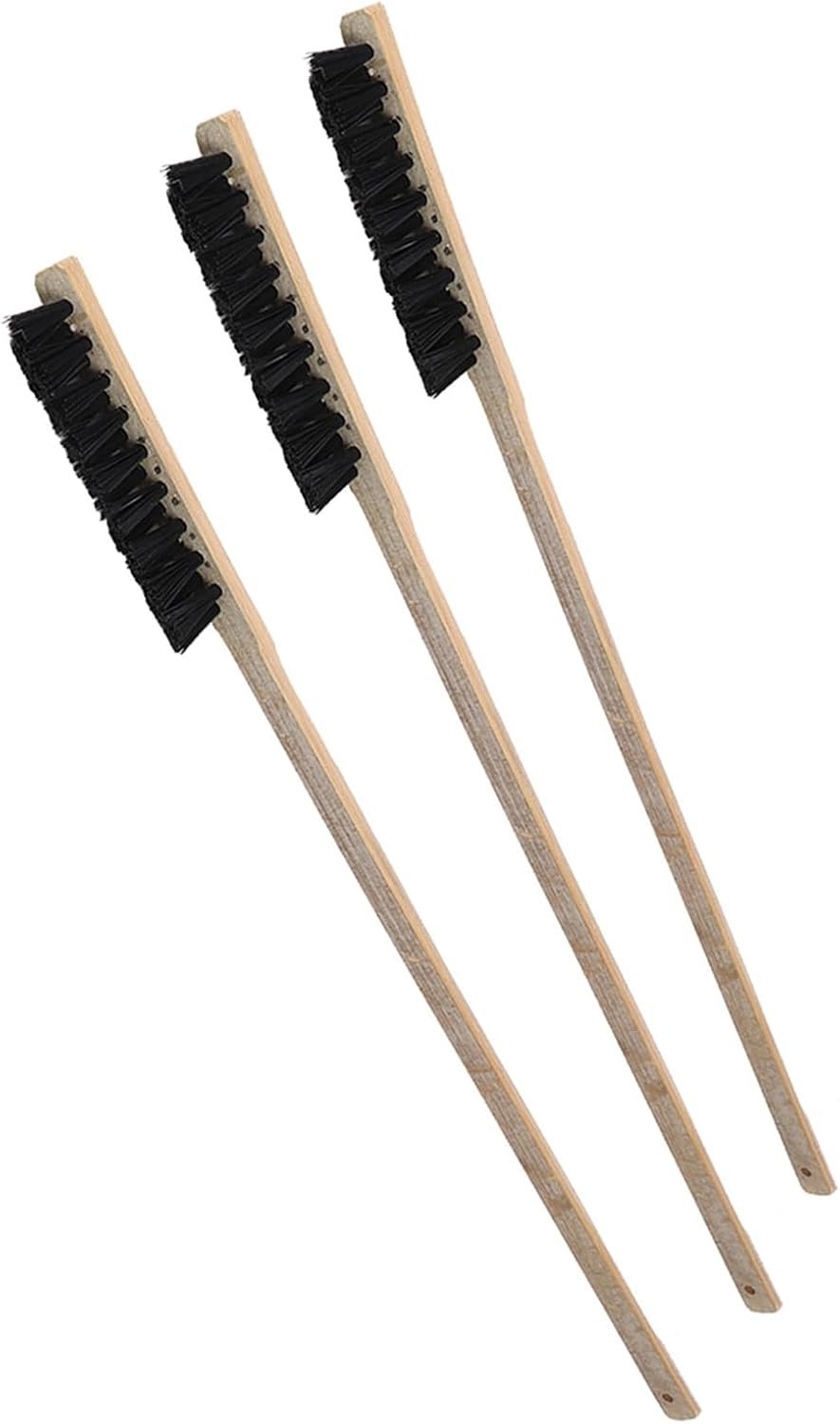 3pcs Bird Cage Cleaner Brush, Wooden Birdcage Brush, Long Handle Bird Cage Brushs Suitable for Routine Maintenance of Various Sized Cage Bodies - Image 7