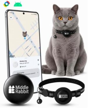 GPS Cat Tracker Collar for Android,...