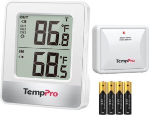 TempPro Indoor Outdoor Thermometer ...