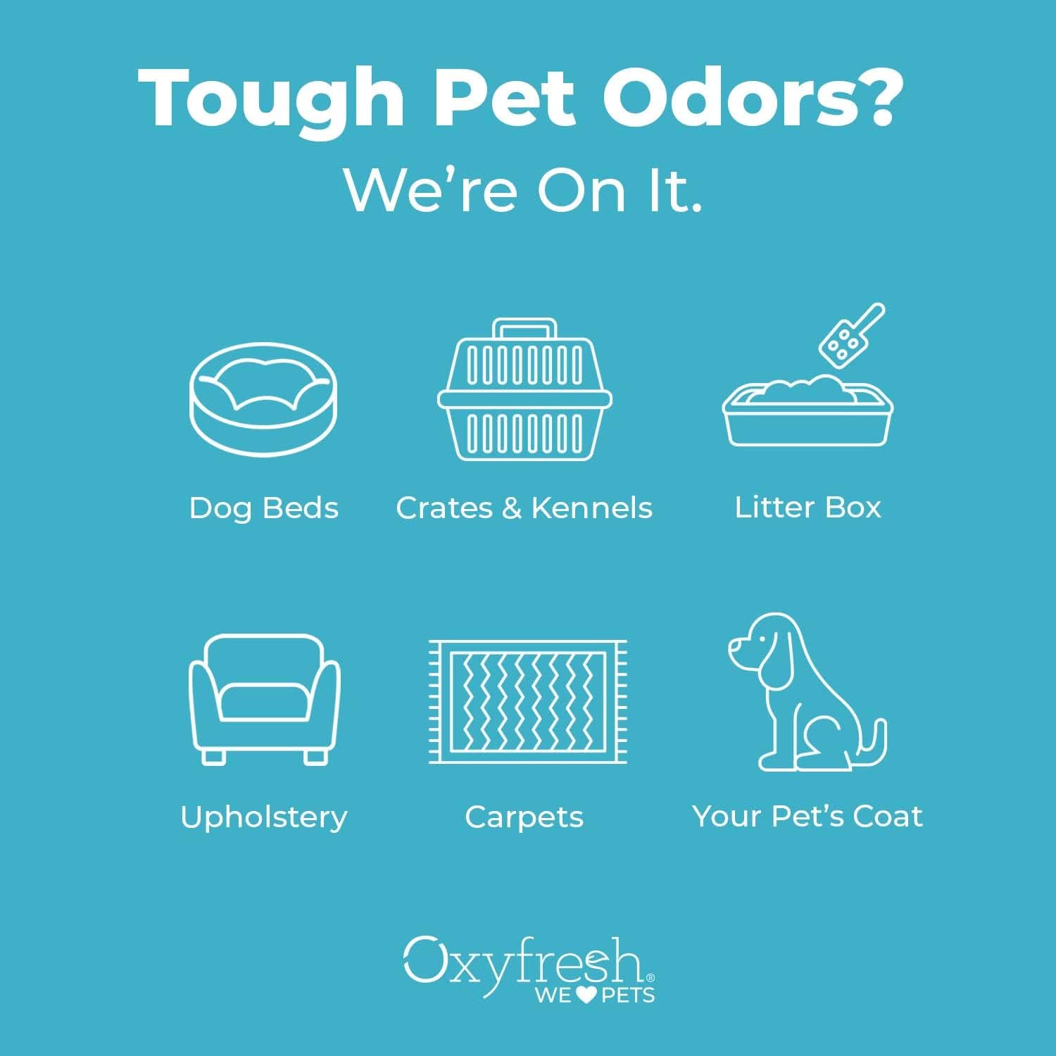 Oxyfresh Extra Strength Dog and Cat Odor Eliminator for Home Spray - Finally Say Goodbye to Stinky Odors - Gently Neutralizes at the Source - Works on Contact - Upholstery & Auto - Safe - Image 8