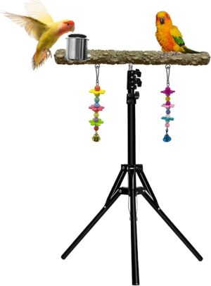 16-63 Inch Height Adjustable Bird P...
