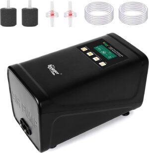 hygger Battery Backup Aquarium Air ...