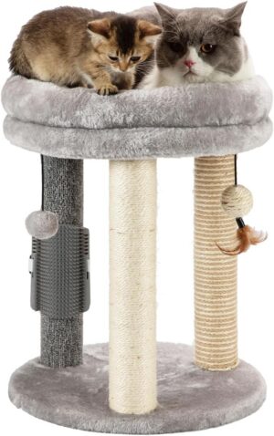MECOOL 4in1 Small Cat Tree,Scratchi...