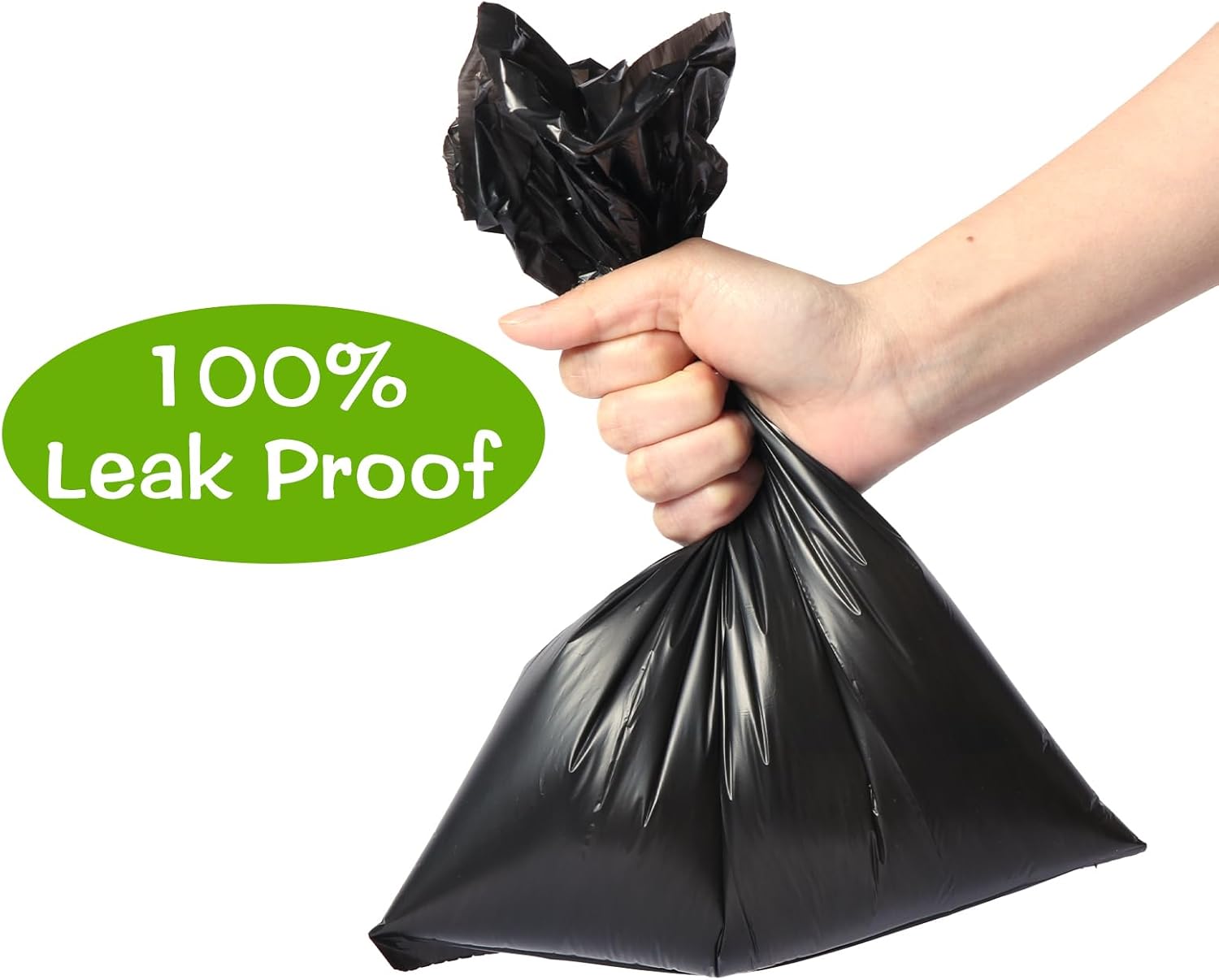DREAM&GLAMOUR Dog Poop Bags,300 Count | value pack,Strong Poop Bags for Dogs,15 Rolls,20 Doggy Bag Per Roll,Each Measures 9 x 13 Inches,Guaranteed Leak-Proof - Image 3