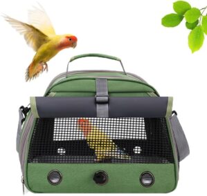 Bird Travel Carrier, Portable Small...