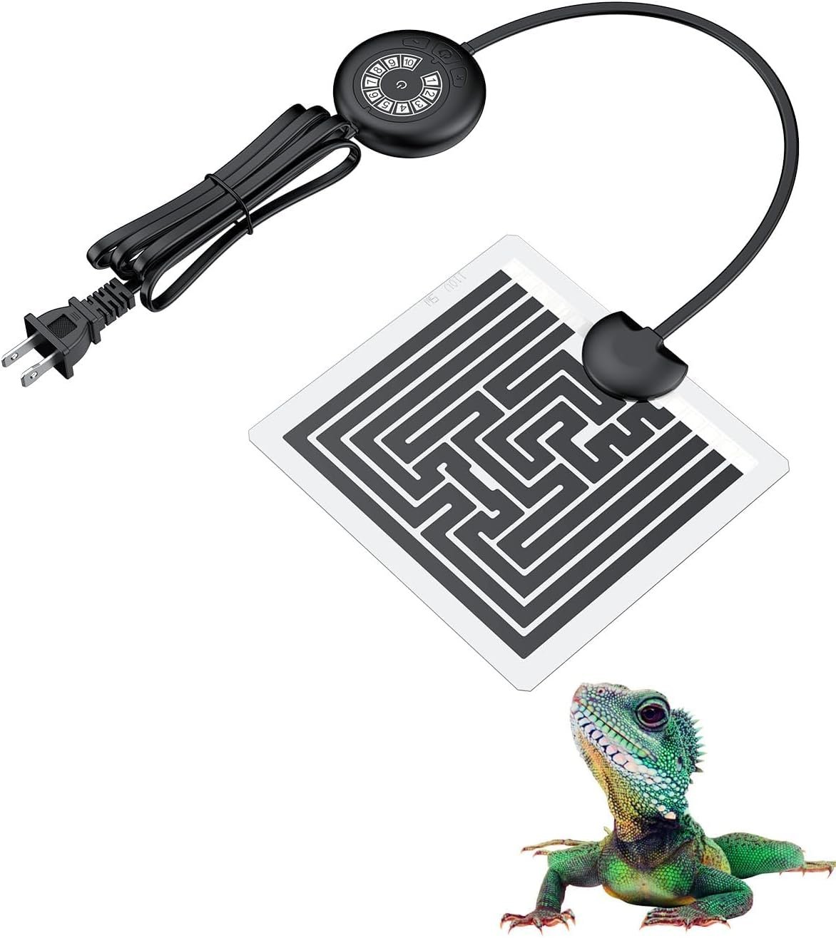 Pawfly 5 W Reptile Heat Pad with Th...