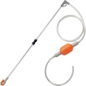 AREPK Compact Aquarium Siphon Vacuu...