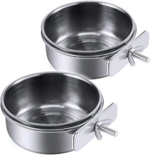 PINVNBY Parrot Feeding Cups Birds F...