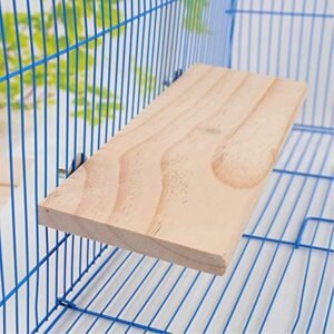Litewoo Parrot Bird Wood Perch Plat...