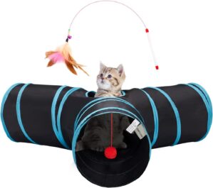 Tempcore Pet Cat Tunnel Tube Toys 3...