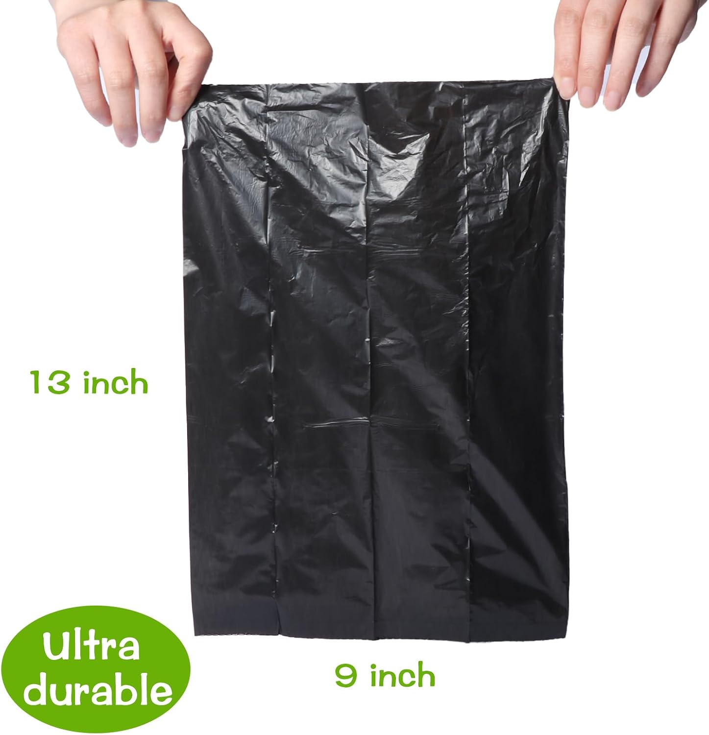 DREAM&GLAMOUR Dog Poop Bags,300 Count | value pack,Strong Poop Bags for Dogs,15 Rolls,20 Doggy Bag Per Roll,Each Measures 9 x 13 Inches,Guaranteed Leak-Proof - Image 4