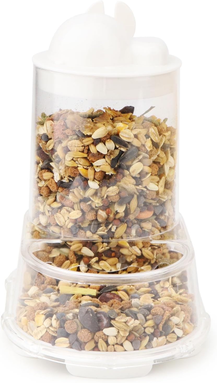 Wontee Hamster Feeder Food Bowl Automatic Dispenser for Dwarf Syrian Hamsters Mice Gerbils Rats or Other Similar-Sized Small Pets - Image 7