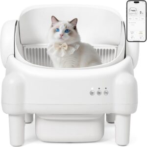 PARUUNTYS Self Cleaning Litter Box,...