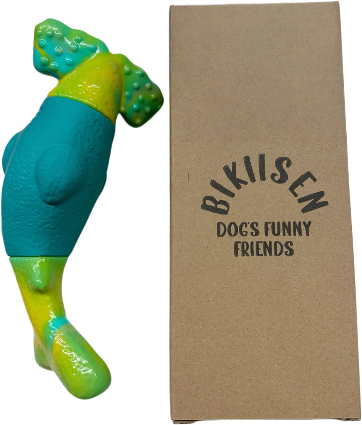 BIKIISEN Dog Toys for Aggressive Chewers, Interactive Dog Chew Toys for Large Dogs, Squeaky Chew Toys to Keep Them Busy, Tough Toys for Medium/Large Breed (Green) - Image 8
