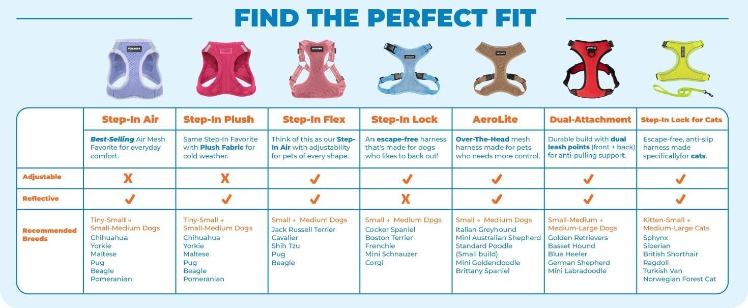 Voyager Escape-Proof Step-in Lock Cat Harness & 5ft Neoprene-Handle Leash Set All-Weather Mesh with Reflective Stitching for Small to Large Cats by Best Pet Supplies, Lime (327), S - Image 7