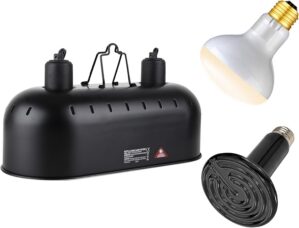 DXOPHIEX Dual Reptile Light Fixture...