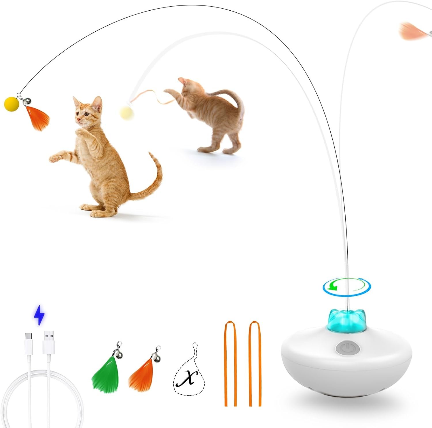 Oxawo Interactive Cat Toys Indoor C...