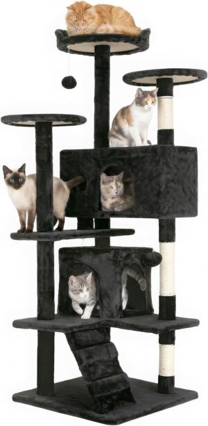 FDW | 54″ Cat Tree Tower | Da...