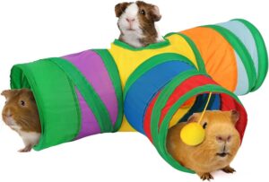 Rypet Guinea Pig Tunnel Hideout 3-W...