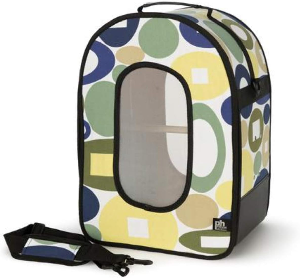 Prevue Pet Products Soft Sided Bird Travel Carrier with Perch - Carrier for Parakeets, Budgies, Cockatiels, Conures, Parrotlets, & Lovebirds, Short Term Travel - Large, Multicolor - Image 3