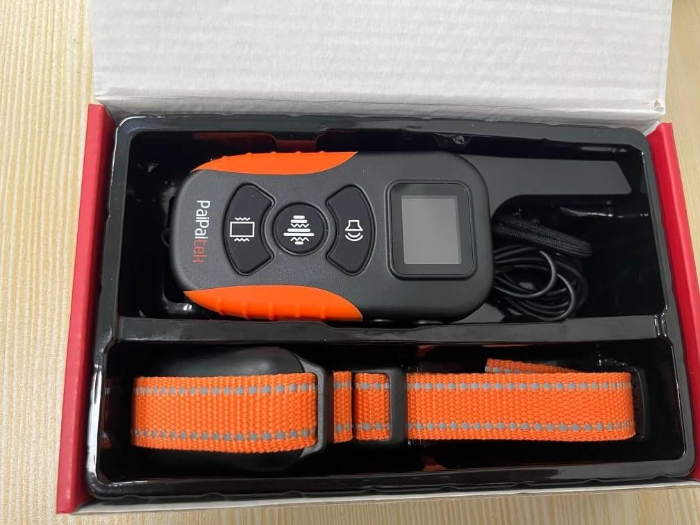 Dog Vibration Collar with Controller No Shock, 3300ft Waterproof Training Dog Collar Beep and Vibrate Only, Security Lock & Rechargeable Vibrating Collar for Dogs 5-120 lbs - No Prongs - Image 9