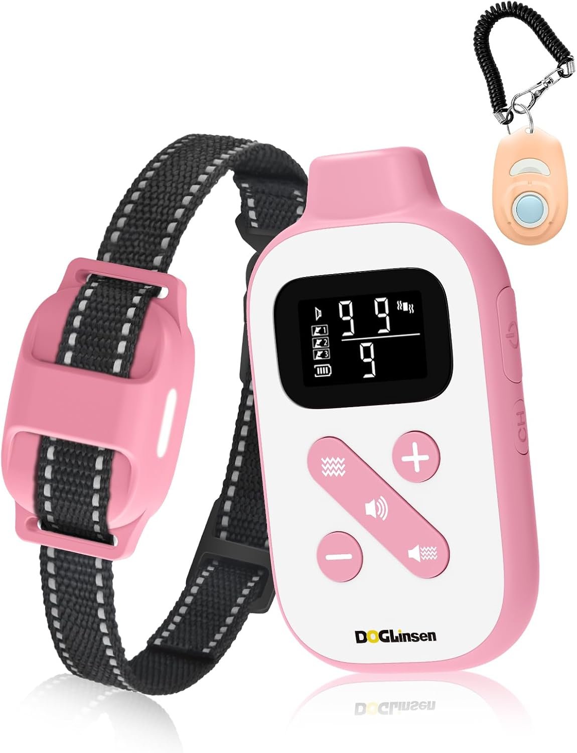 No Shock Dog Training Collar, Vibra...