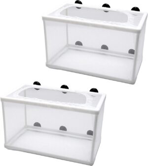 Anxingo 2 Pack Fish Tank Breeder Ne...