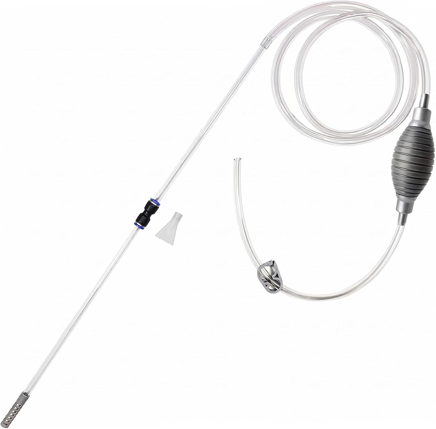 AREPK 10 Gallon Fish Tank cleaner and Aquarium Water Changer Siphon with a Thinner Tubing. Perfect for Cleaning Small Tanks, Gravel Vacuum for Aquarium Kit