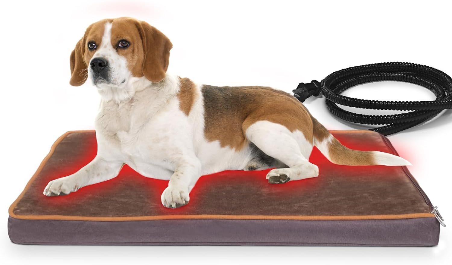 NAMOTEK Outdoor Heated Pet Bed for ...