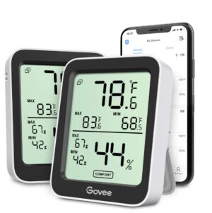 Govee Indoor Hygrometer Thermometer...