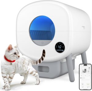 Cumrige Self Cleaning Litter Box, L...