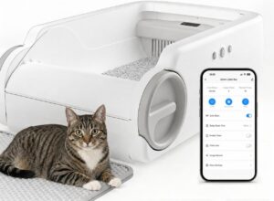 Open Top Automatic Litter Box Self ...