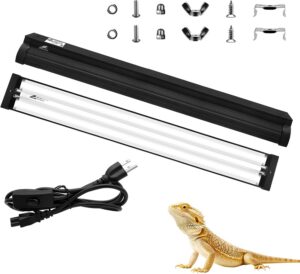 T8 UVB Reptile Light Fixture HO UVB...