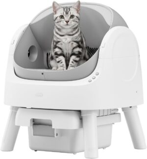 Self Cleaning Cat Litter Box, Autom...