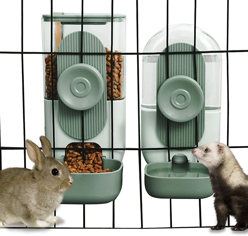 Rabbit Feeder, Bunny Water Bottle D...