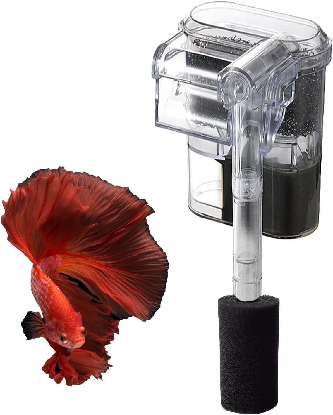 Quiet Aquarium Filter for Betta, Sl...