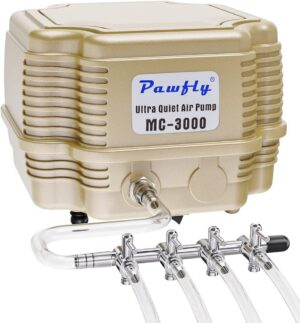 Pawfly 254 GPH Aquarium Air Pump Ad...