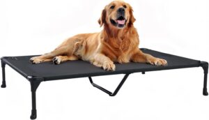 Veehoo Cooling Elevated Dog Bed, Po...