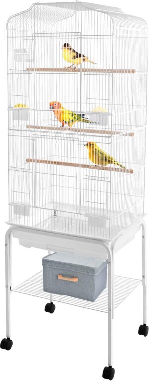 Bird Cage with Stand 54 Inch Birdca...